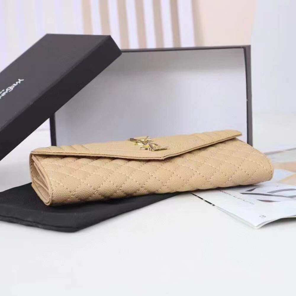 YSL Cassandre Matelassé Long Flap Wallet - Picture 4 of 8